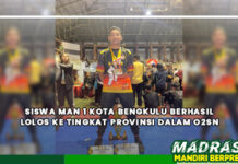 Siswa MAN 1 Kota Bengkulu Berhasil Lolos ke Tingkat Provinsi dalam O2SN