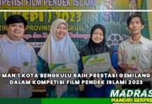 MAN 1 Kota Bengkulu Raih Prestasi Gemilang dalam Kompetisi Film Pendek Islami 2023