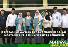 Prestasi Siswa MAN 1 Kota Bengkulu dalam Mostaneer Fair 13 Universitas Bengkulu