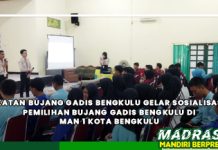 Ikatan Bujang Gadis Bengkulu Gelar Sosialisasi Pemilihan Bujang Gadis Bengkulu di MAN 1 Kota Bengkulu