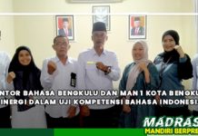 Kantor Bahasa Bengkulu dan MAN 1 Kota Bengkulu Sinergi dalam Uji Kompetensi Bahasa Indonesia