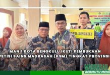 MAN 1 Kota Bengkulu Ikuti Pembukaan Kompetisi Sains Madrasah (KSM) Tingkat Provinsi 2024