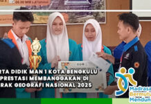 Peserta Didik Man 1 Kota Bengkulu Raih Prestasi Membanggakan Di Semarak Geografi Nasional 2025