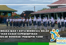 Paskibraka MAN 1 Kota Bengkulu Gelar Pelatihan Dasar Kepemimpinan: Wujudkan Generasi Pemimpin yang Solid