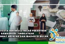 MAN 1 Kota Bengkulu Gelar Pesantren Kilat Ramadhan: Tingkatkan Semangat Belajar dan Ibadah di Bulan Suci