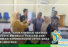 Rapat Akhir Tahun Koperasi Sakinah MAN 1 Kota Bengkulu: Evaluasi dan Regenerasi Kepengurusan untuk Masa Depan Lebih Baik