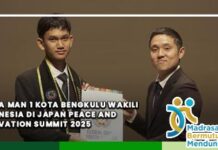 Siswa MAN 1 Kota Bengkulu Wakili Indonesia di Japan Peace and Innovation Summit 2025