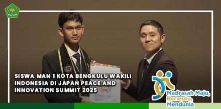 Siswa MAN 1 Kota Bengkulu Wakili Indonesia di Japan Peace and Innovation Summit 2025