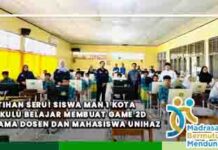 Pelatihan Seru! Siswa MAN 1 Kota Bengkulu Belajar Membuat Game 2D Bersama Dosen dan Mahasiswa UNIHAZ