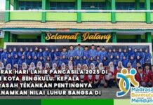 Semarak Hari Lahir Pancasila 2025 di MAN 1 Kota Bengkulu: Kepala Madrasah Tekankan Pentingnya Menanamkan Nilai Luhur Bangsa di Era Digital