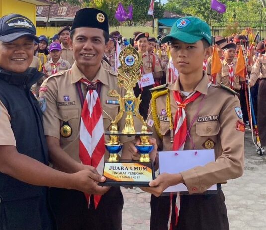 Gugus Depan Fatahillah Masyitoh MAN 1 Kota Bengkulu Sabet Gelar Juara Umum di HUT SMAN 1 ke-67